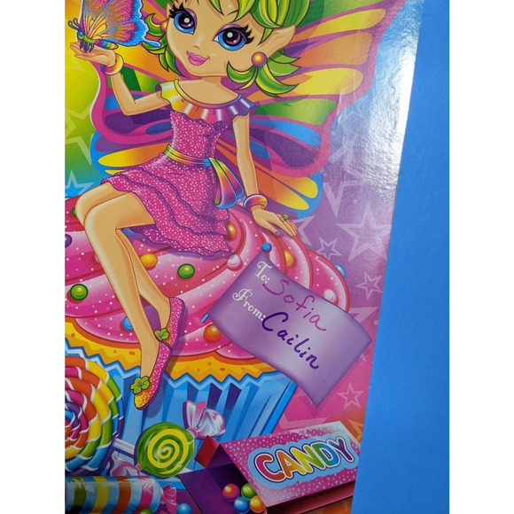 Set of 3 Vintage Lisa Frank 90's Y2k Candy Fairy Paper Gift Boxes - Picture 7 of 8